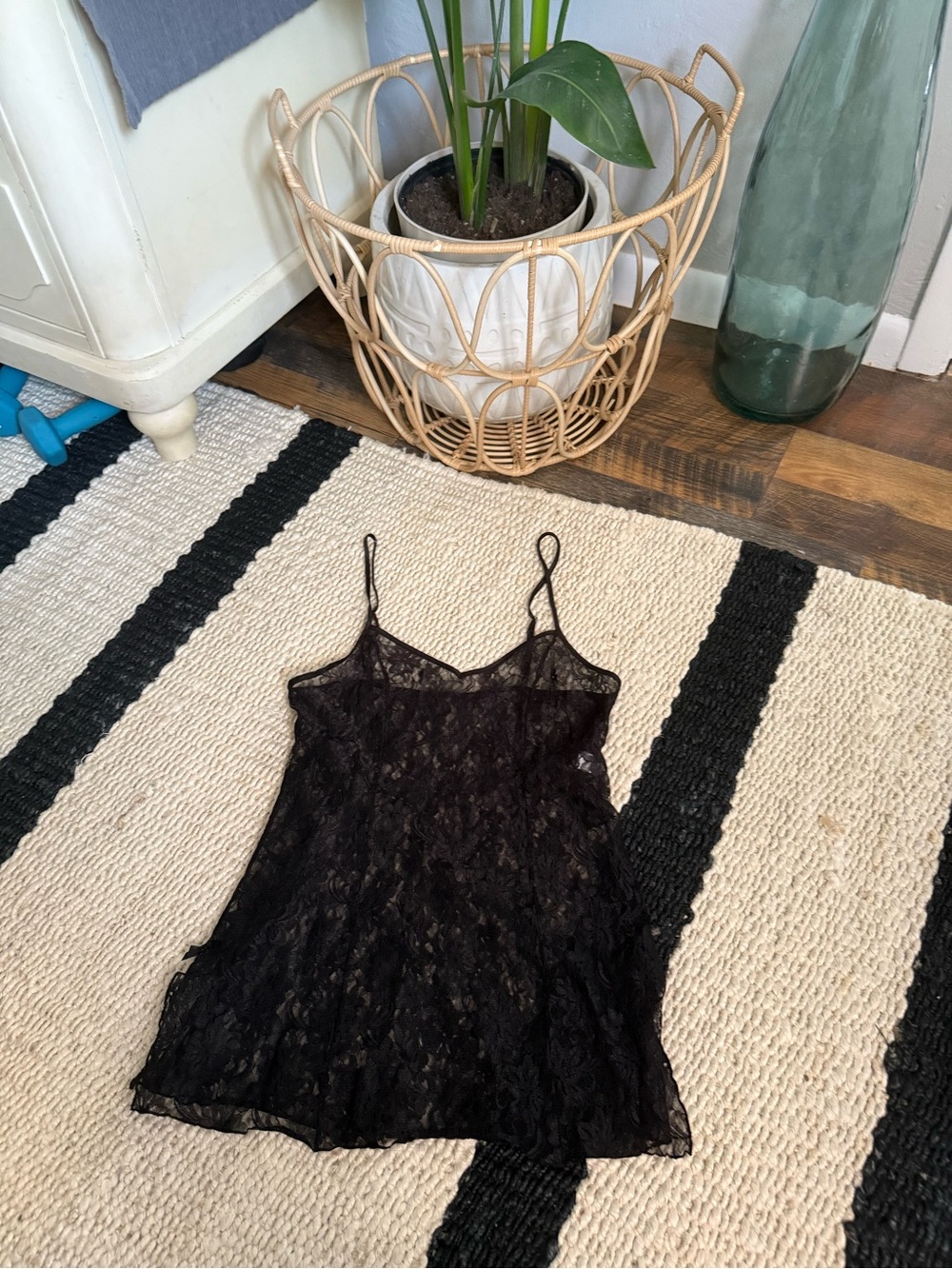 Frederick’s Of Hollywood Intimate Black Lace Sheer Sexy Lingerie Sleepwear Women